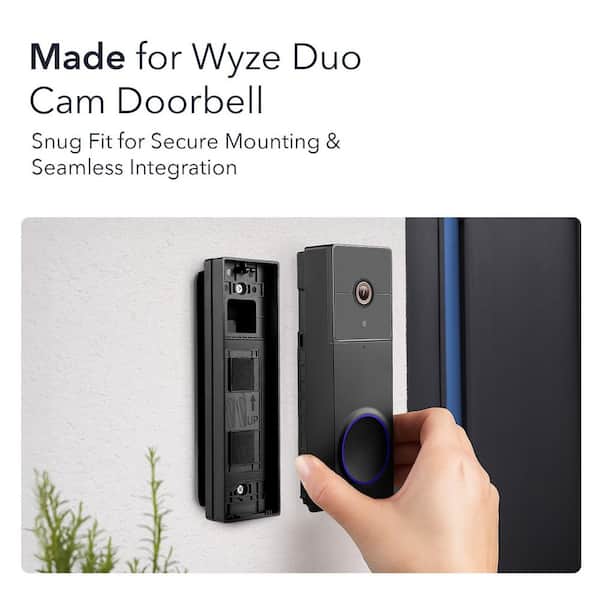 Wasserstein Horizontal Wedge Mount Compatible with Wyze Duo Cam