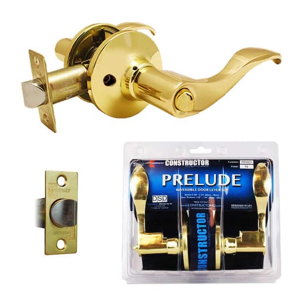 Constructor Privacy Door Lock Bedroom Bathroom Prelude Lever Handle 5 Colors
