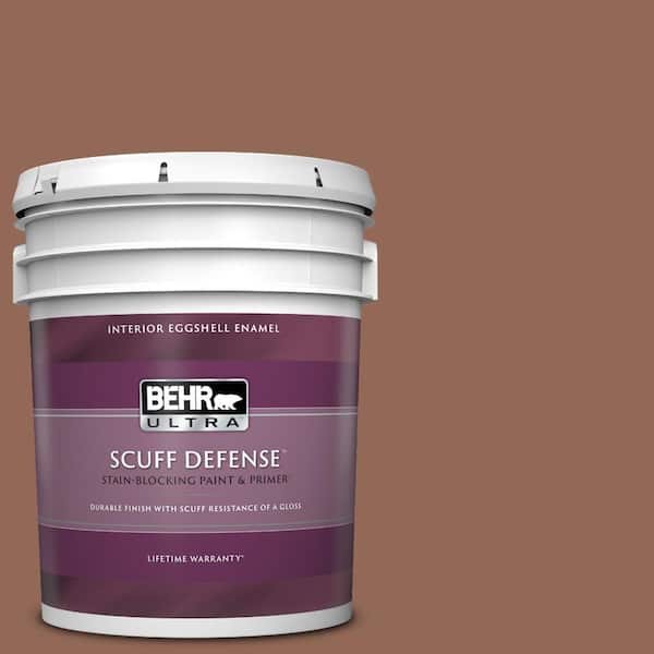 BEHR ULTRA 5 gal. #S190-6 Rio Rust Extra Durable Eggshell Enamel Interior Paint & Primer