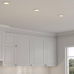 4 in. White Recessed Baffle Trim (6-Pack)