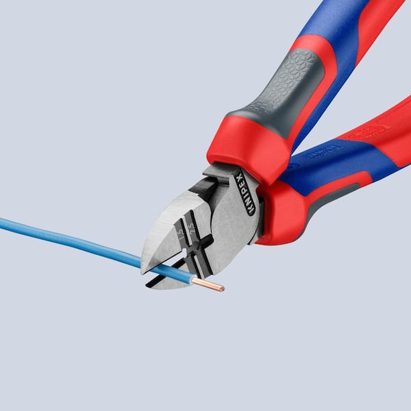KNIPEX 6-1/4 in. Diagonal Cutter and Insulation Stripper 14 22 160