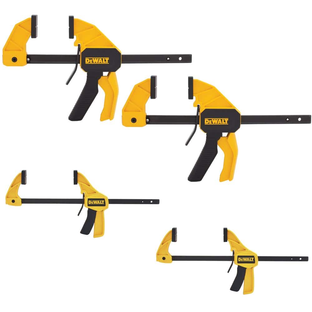 DEWALT Trigger Clamp Set (4Piece) DWHT98069D The Home Depot