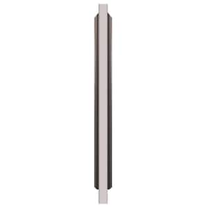 12 in. x 4.5 in. x 0.9 ft. Aluminum Primed Smooth H-Moulding