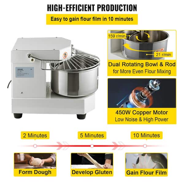 VEVOR Rotary Cheese Grater with 5-Cutting Cones Manual Cheese Mandoline  Rotary Shredder with Suction Base and 2.5L Bowl QCJSCQPJ000000001V0 - The  Home Depot