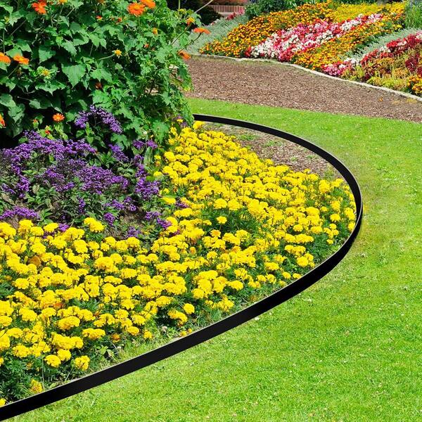 Phewnyzo 1.5 in. Tall 100 ft. Garden Edging Border with 120