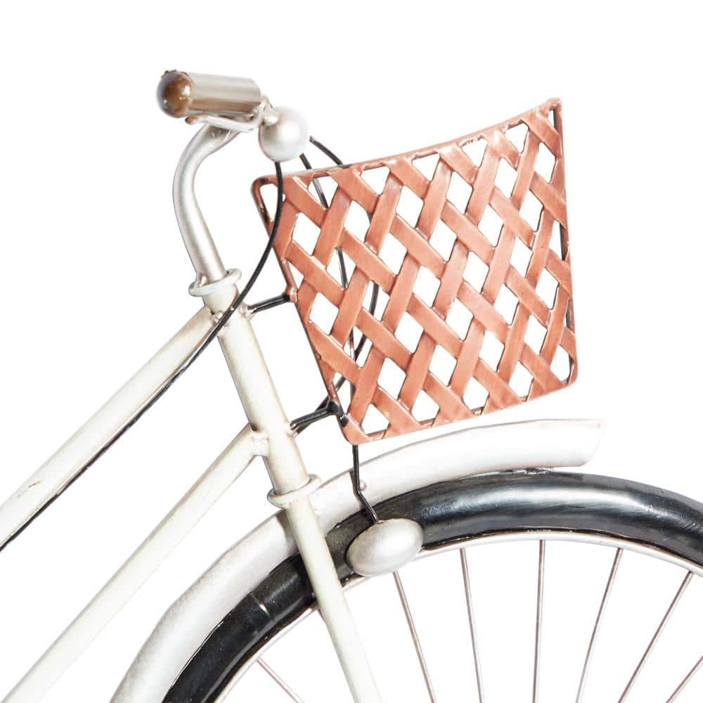 Vintage Multi-Colored Metal Bicycle Wall Sculpture