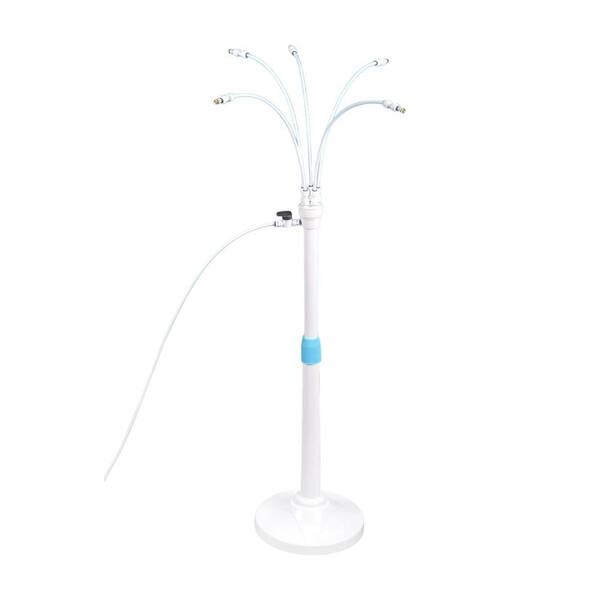 Misopily Adjustable Riser Tube with 26.2 ft. Water Supply Line Flexible Misters for Outdoor Patio Cooling
