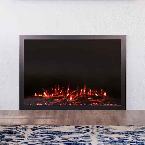 Highmark Traditional 44 in. Electric Fireplace Insert, Multi-Color Flames, Remote, 5118 BTU, Wi-Fi