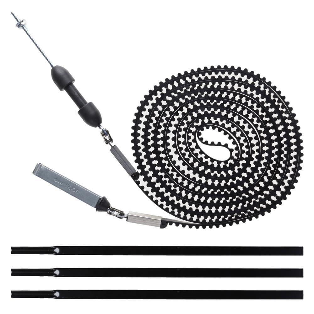 BeamUP Belt Drive Rail Extension Kit for 10 ft. Garage Doors