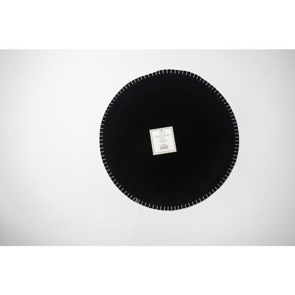 Black and White Placemats Set of 4 Marble Stone Table Mat Heat