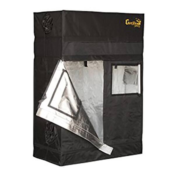 Gorilla 2 ft. x 4 ft. Black Shorty Grow Tent with 9 in. Extension Kit