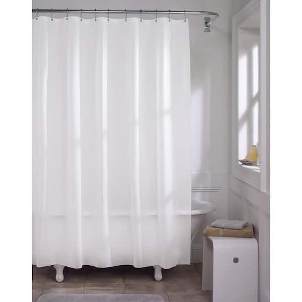 10 Gauge Shower Curtain Liner, How To Get Shower Curtain Liner Stay In Place