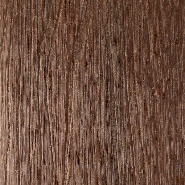 NewTechWood UltraShield Naturale Voyager 1 in. x 6 in. x 1 ft. Brazilian Ipe Hollow Composite Decking Board Sample