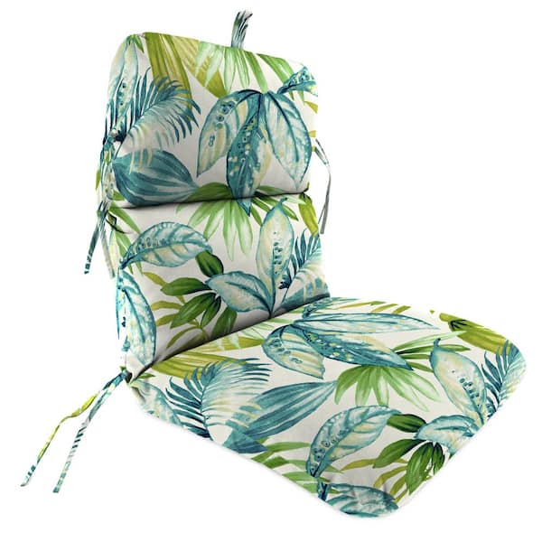 Jordan Manufacturing 45 in. L x 22 in. W x 5 in. T Outdoor Chair Cushion in Seneca Caribbean