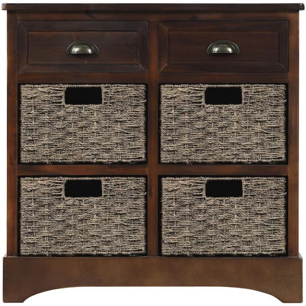 Storage cabinets deals with baskets