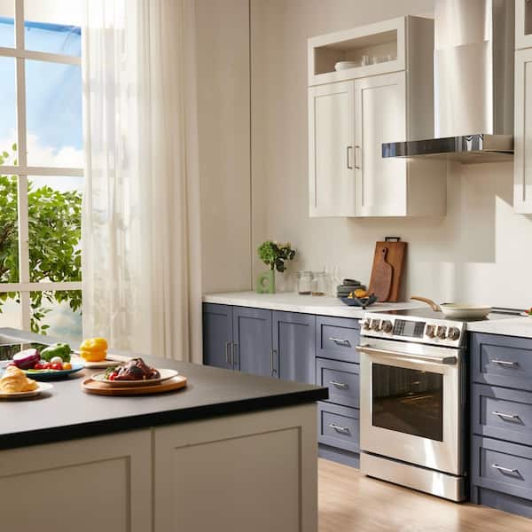 FOTILE 30 in. 5 Burner Element Slide-In Single Oven Electric