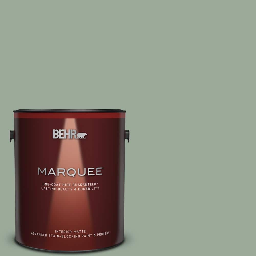 BEHR MARQUEE 1 gal. 450F4 Scotland Road Matte Interior Paint & Primer