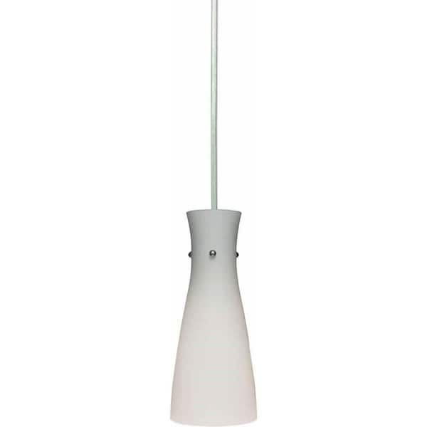 Volume Lighting 1-Light Brushed Nickel Mini Pendant