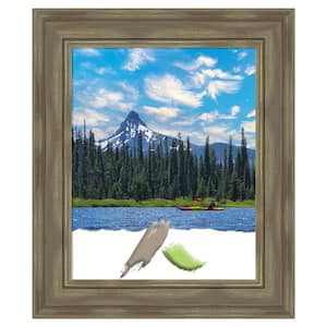 Alexandria Greywash Wood Picture Frame Opening Size 16 x 20 in.