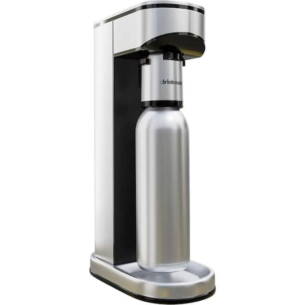 DrinkMate Stainless Steel Sparkling Water and Soda Maker Machine 