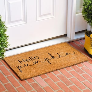 Hello Pumpkin Doormat, 24" x 48"