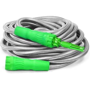 WaterRight 400 Series Plus 3/4 in. fitting x 50 ft. . . . . . (7/16 in)  plus Standard plus Drinking Water Safe Garden Hose - Olive PSH-050-MG - The  Home Depot
