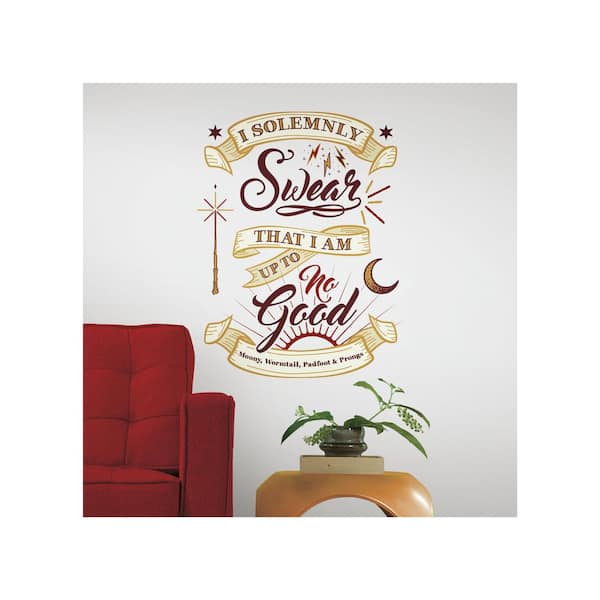 I Solemnly Swear Harry Potter - GDirect Wall Stickers NI  Harry potter  wall stickers, Wall stickers bedroom, Wall stickers