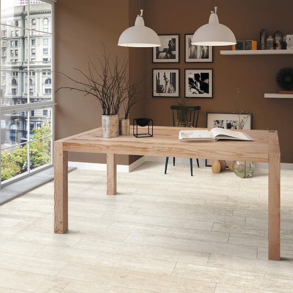 Selva Ice 8 in. x 40 in. Porcelain Floor and Wall Tile (15.07 sq. ft./Case)