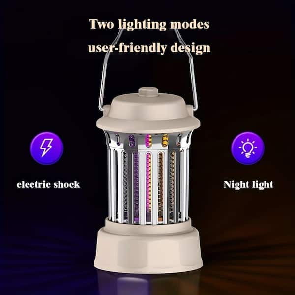 Afoxsos Portable LED Light Fly Trap Catcher Electric Bug Zapper Mosquito  Insect Killer Lamp HDSA11OT045 - The Home Depot
