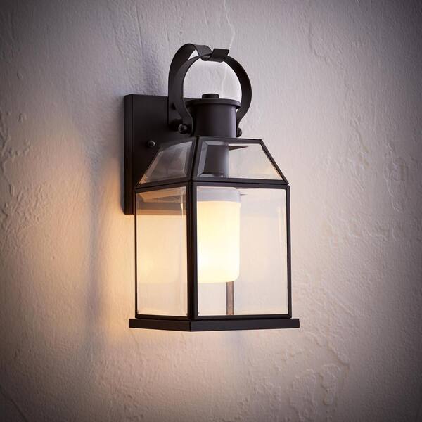 Progress Lighting Canton Heights 12-3/4 in. 1-Light Matte Black