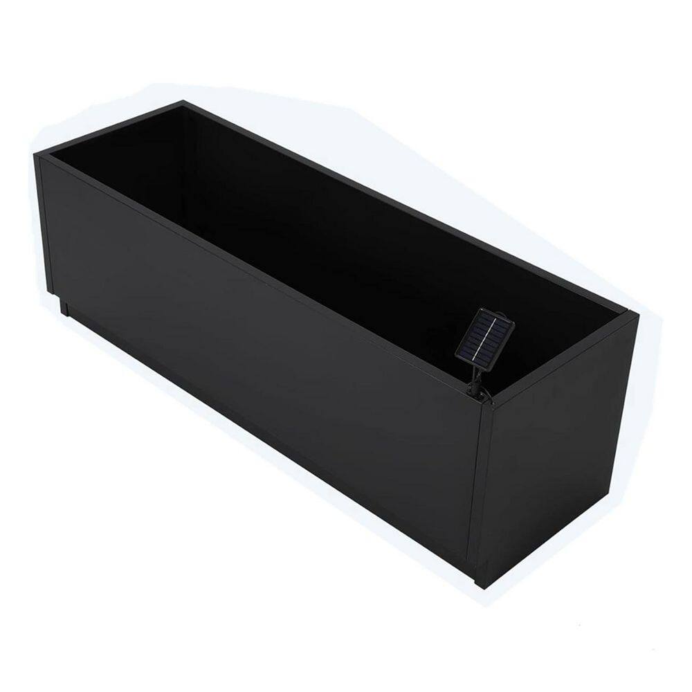 47.3 in. x 15.7 in. x 15.7 in. Large Metal Illuminated Raised Garden Bed with Exterior Light Strips & Controller price history on PriceWatchPro