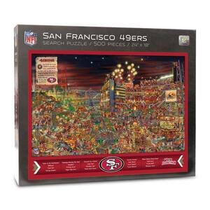 Nfl Dallas Cowboys Purebred Fans 'a Real Nailbiter' Puzzle - 500pc : Target