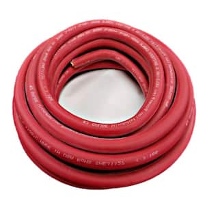 1-0 Gauge 10 ft. Red Welding Cable