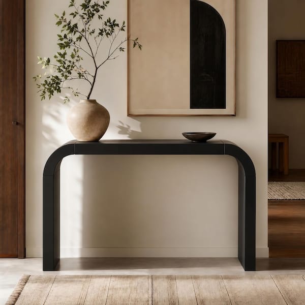 CHRISTOPHER KNIGHT HOME Mirod Modern Minimalist 52 in. Black
