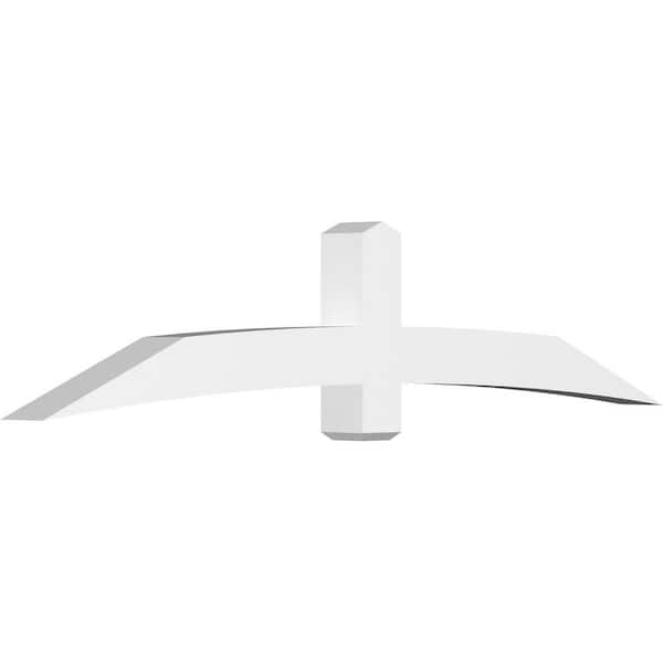 Ekena Millwork Bellingham 96 in. W x 20 in. H x 6 in. D Signature Polyurethane Bracket