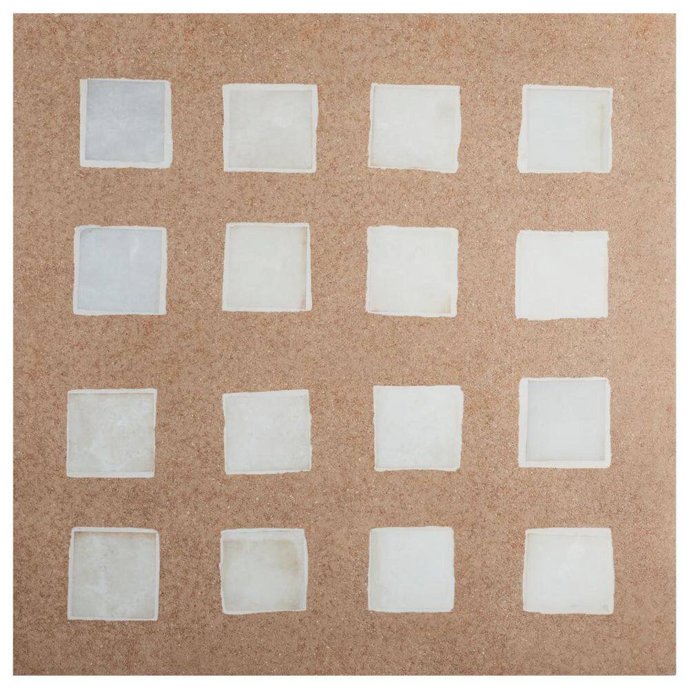 Vessira Deco Terracotta 8 in. x 0.35 in. Concrete Look Semi-Polished Porcelain Floor and Wall Tile Sample price history on PriceWatchPro