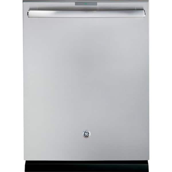 GE Profile Top Control Dishwasher in Stainless Steel with Stainless Steel Tub