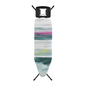 Ironing Board B with Solid Steam Iron Rest, Morning Breeze Cover and Black Frame