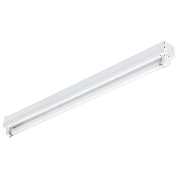 Lithonia Lighting 3 ft. 21-Watt Equivalent White Fluorescent Strip Light Fixture