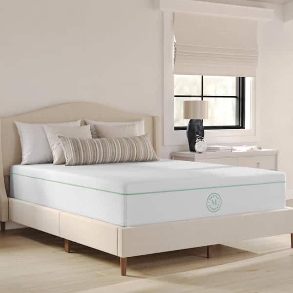 MARTHA STEWART Queen Firm Memory Foam 12 in. Bed-in-a-Box Mattress