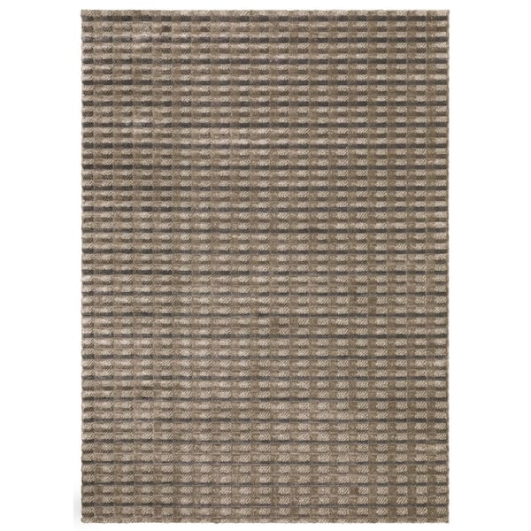 Willa 5 ft. x 8 ft. Brown/Tan Geometric Area Rug