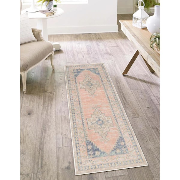 Whitney Geneva French Blue 2 ft. x 8 ft. Area Rug