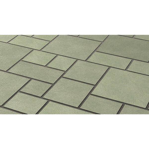 Bonway 36 In X 355 Ft Silverdale Decorative Concrete Paper Stencil 32 259 The Home Depot