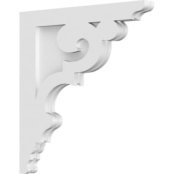 Ekena Millwork Preston 1.5 in. W x 22 in. H x 22 in. D Signature Urethane Polyurethane Corbel
