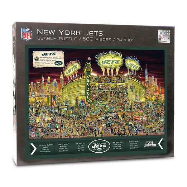 NFL New York Jets Joe Journeyman Puzzle