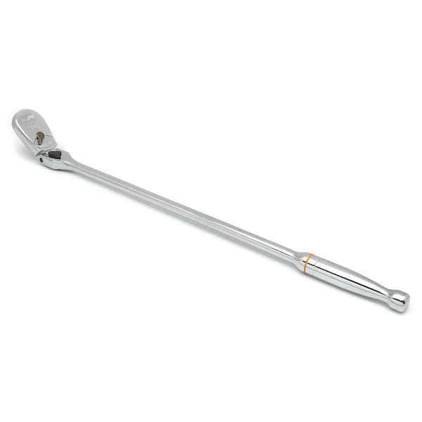 Performance Tool® - 1/2 Drive Flexible Head Flex-Head Wrench Handle Teeth  Flat Metal Grip Breaker Bar