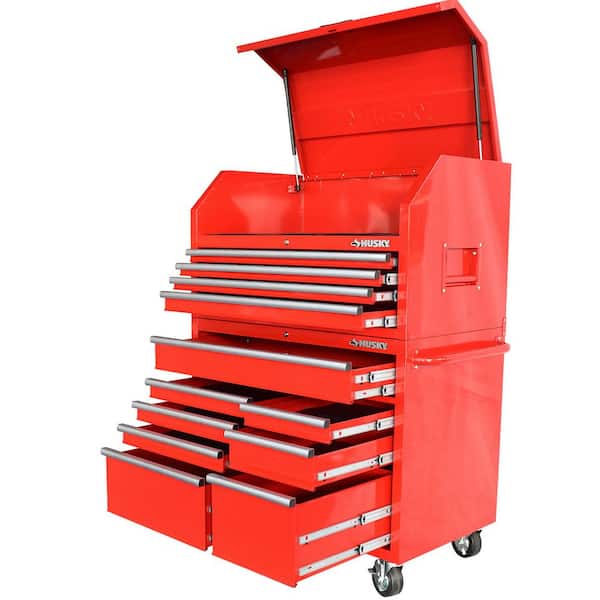 Have a question about Husky 42 in. 12-Drawer 24.5 in. Deep Tool