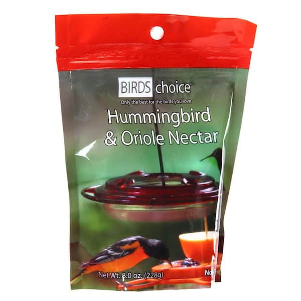 BIRDS choice Hummingbird and Oriole Nectar 8 oz. Pouch