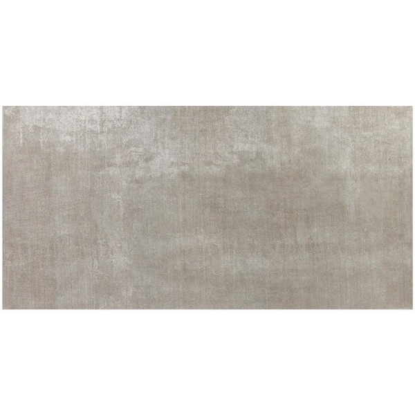 Ivy Hill Tile Essential Cement Gray 12 in. x 24 in. Matte Porcelain Floor and Wall Tile (15.49 sq.ft. / case)