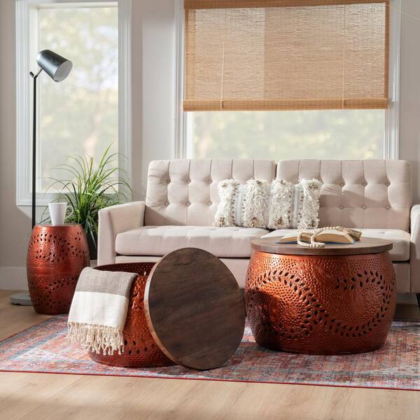 Drum Tables Living Room | Baci Living Room